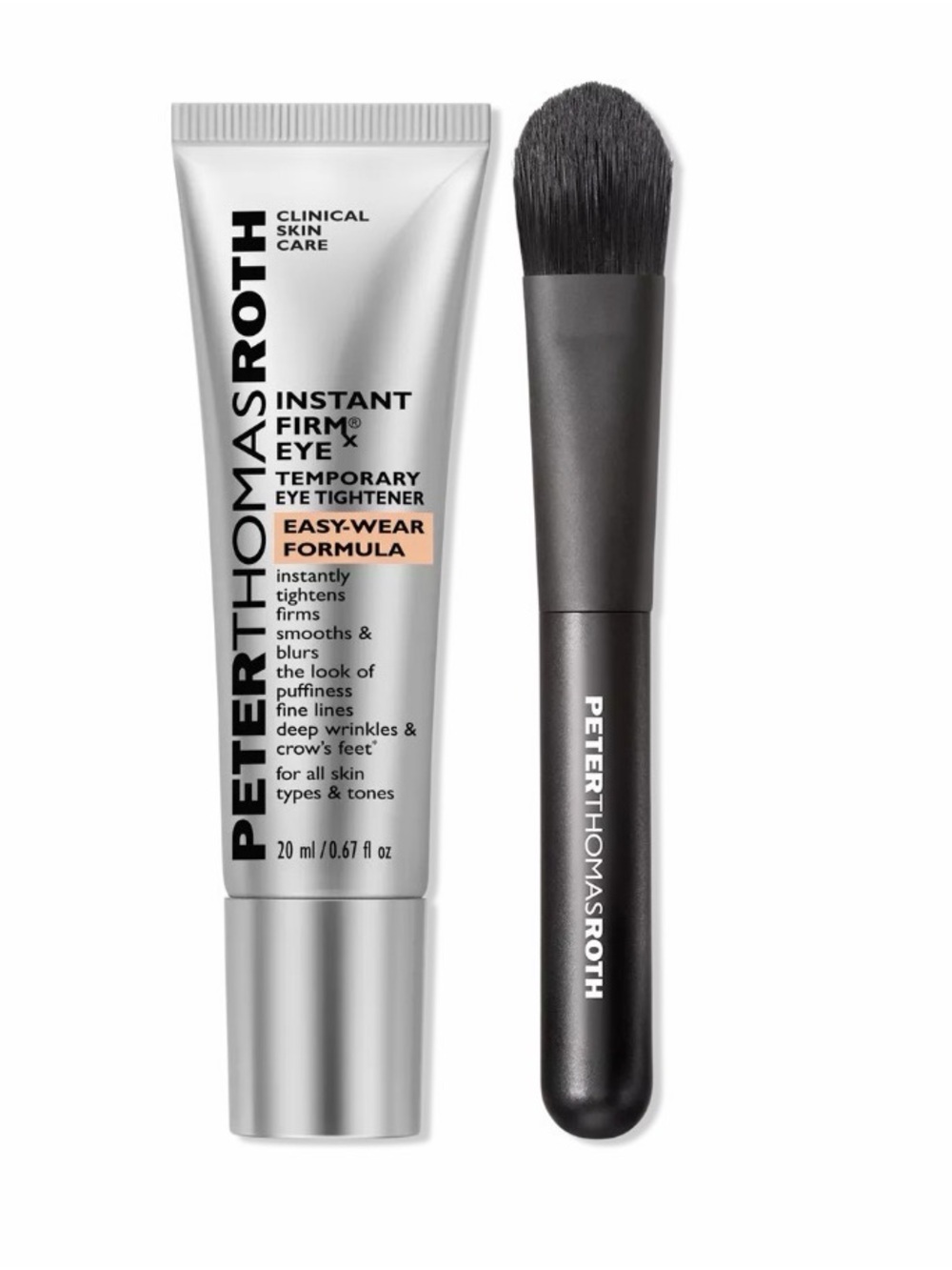 VIRAL Peter Thomas Roth Instant Firm Eye Tightener - Silver & Black